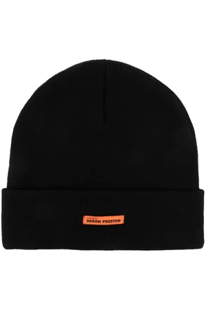 Heron Preston Logo-tag wool beanie