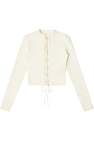 Heron Preston Lace-up crop top