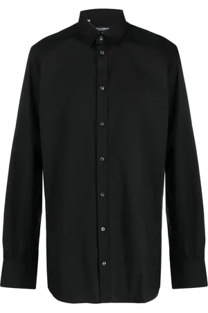 Dolce & Gabbana Long-sleeve cotton-blend shirt