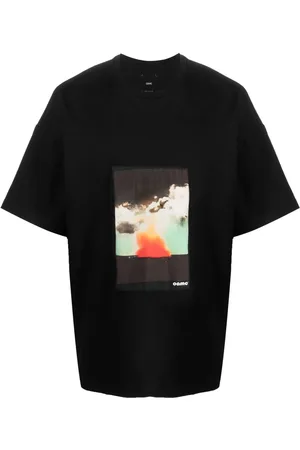 OAMC Graphic-print organic-cotton T-shirt