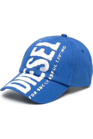Diesel Kids Floggy denim baseball cap - Blue