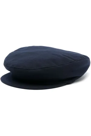 Il gufo Tonal-stitching slip-on beret