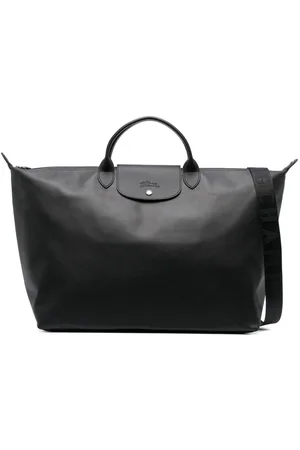 LONGCHAMP Leather BoxFord Travel Duffle Bag In Canvas & Leather - New  -L