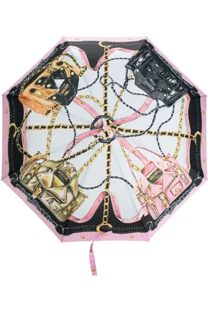 Moschino Chain-link print umbrella