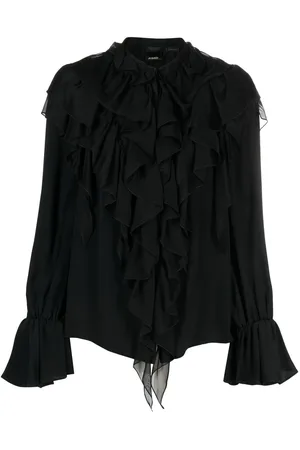 Pinko Ruffled long-sleeves blouse