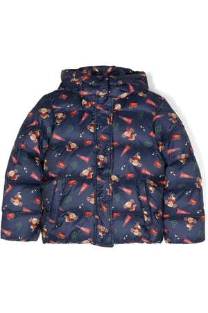 Ralph Lauren Polo Bear-print feather-down jacket