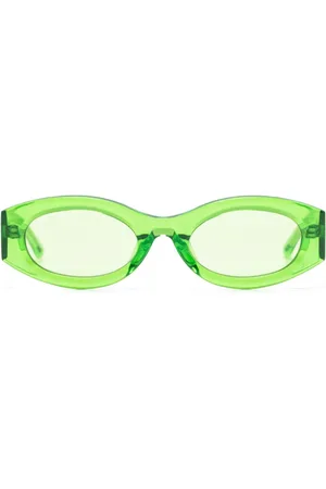 Linda Farrow Berta oval sunglasses