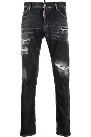 Dsquared2 Ripped-detail skinny jeans