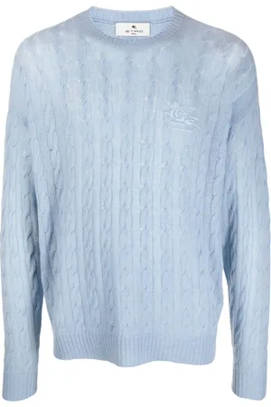 Etro Cashmere cable-knit jumper