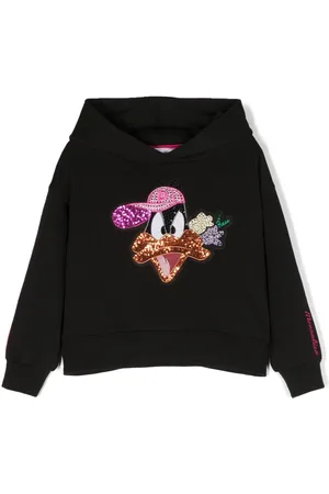 MONNALISA X Looney Tunes sequin-embellished hoodie