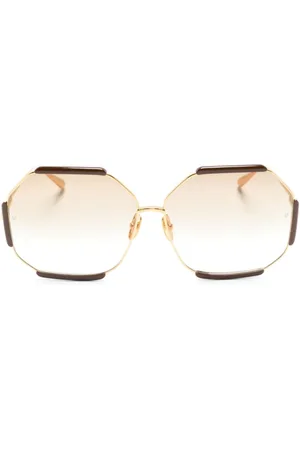 Linda Farrow Margot gradient-lenses sunglasses