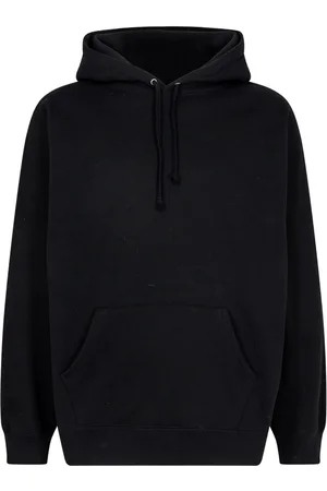 Supreme Beaded-logo cotton hoodie