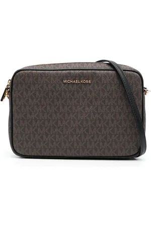 Michael Kors Jet Set monogram-print crossbody bag