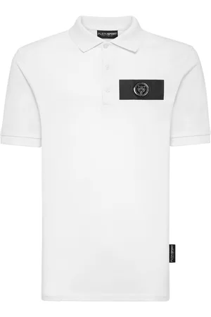 Philipp Plein Logo-print cotton polo shirt