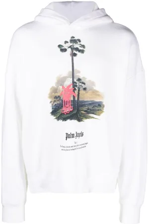Palm Angels Palm tree-print hoodie