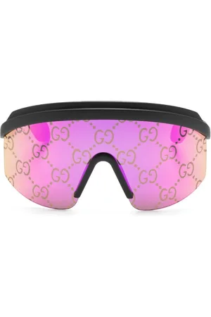 Gucci GG mask oversized sunglasses