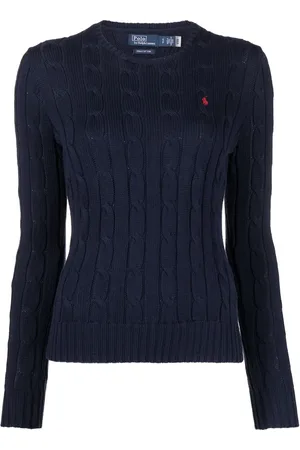 Ralph Lauren Pony-embroidered cotton jumper