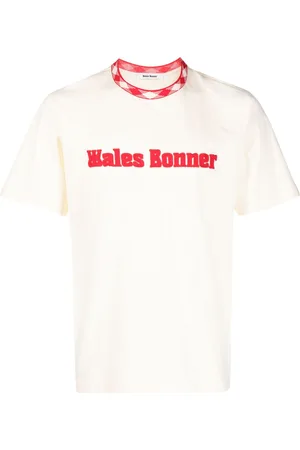 WALES BONNER Original logo-appliqu?? T-shirt