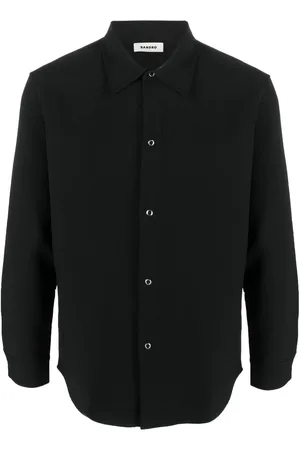 Sandro Classic-collar button-up shirt