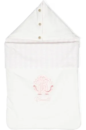Roberto Cavalli Monogram-print baby nest