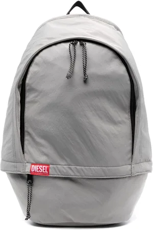 Diesel Logo Faux Leather Backpack - Farfetch