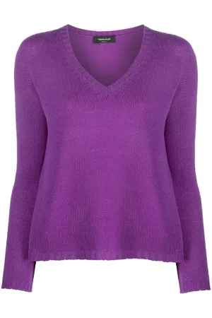 Fabiana Filippi V-neck cashmere knitted top