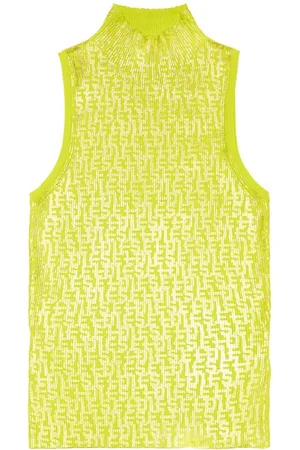 Diesel M-Egeo monogram-print cotton tank top