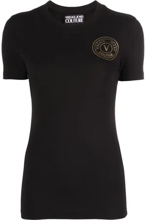 VERSACE Logo-print T-shirt