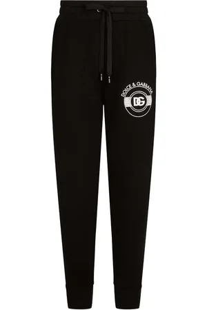 Dolce & Gabbana Logo-print cotton track pants