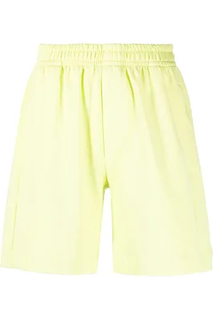 Styland Elasticated-waistband organic-cotton shorts