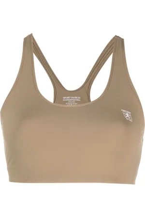 Sporty & Rich Cropped stretch top