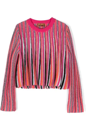 Missoni Striped intarsia-knit jumper