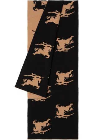 Burberry Equestrian Knight-motif jacquard scarf