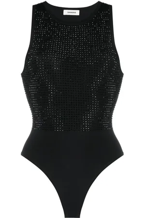 SANDRO cut-out Lace Bodysuit - Farfetch
