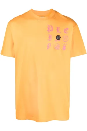 Philipp Plein Logo-patch cotton T-shirt