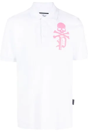 Philipp Plein Skull & Bones polo shirt