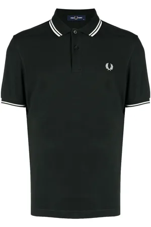 Fred Perry Contrast-trim cotton polo shirt