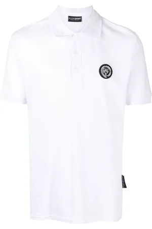 Philipp Plein SS Thunder Tiger cotton polo shirt