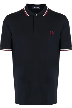 Fred Perry Contrast-trim cotton polo shirt