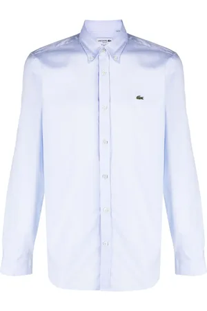 Lacoste Logo-patch cotton shirt