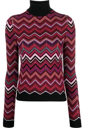 Missoni Zigzag crochet-knit jumper