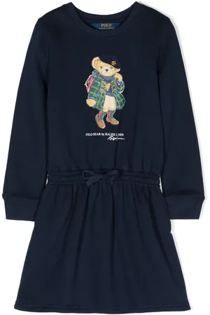 Ralph Lauren Teddy Bear-motif jersey dress