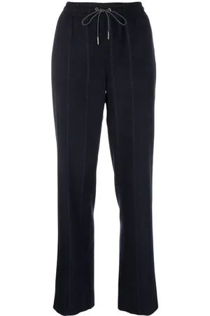 Fabiana Filippi Striped virgin-wool trousers