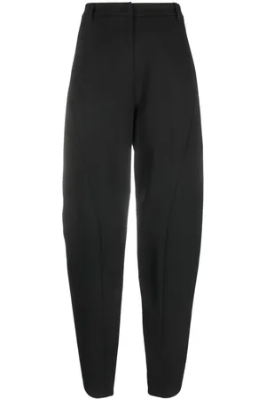 Patrizia Pepe The Essential high-waist tapered trousers
