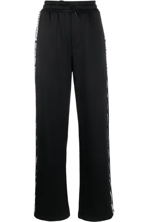 Dsquared2 Logo-tape cotton track pants