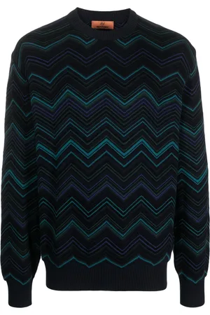 Missoni Zig-zag pattern cotton-blend jumper