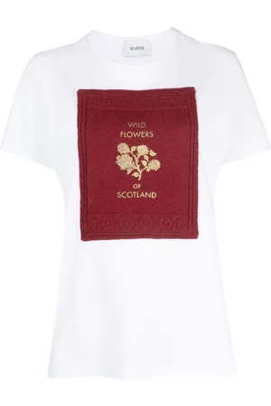 Barrie Logo-patch cotton T-shirt