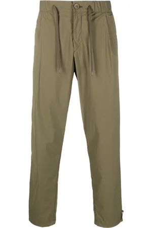 HERNO Resort drawstring-waist tapered trousers