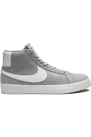 Nike Air Force 1 Mid QS Jewel NYC Cool Grey Sneakers - Farfetch