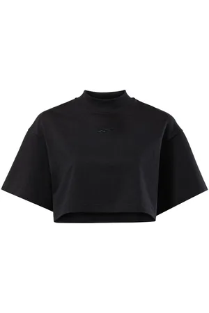 Reebok Vector cropped cotton T-shirt